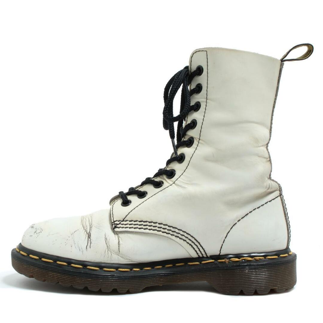 Dr.Martens(ドクターマーチン)の古着 ドクターマーチン Dr.Martens アニメ柄 10ホールブーツ 英国製 UK5 レディース23.5cm /saa008518 レディースの靴/シューズ(ブーツ)の商品写真