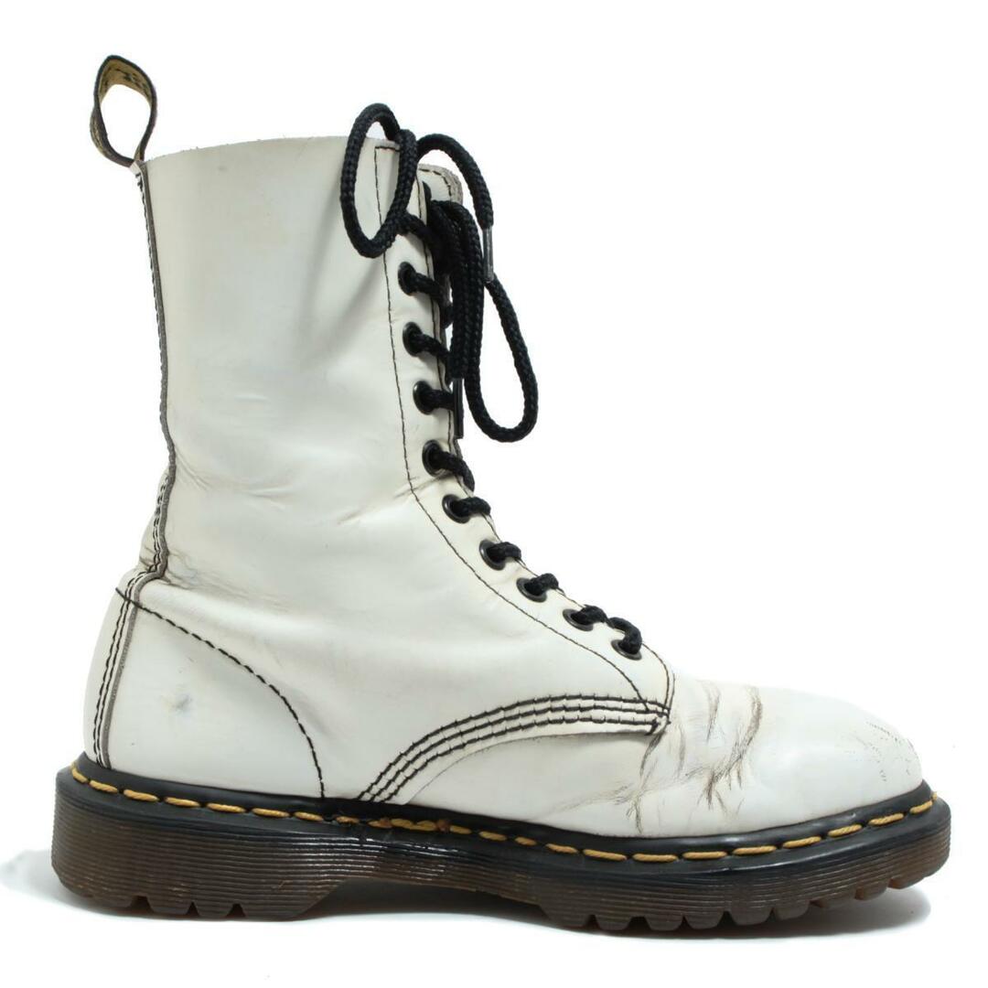 Dr.Martens(ドクターマーチン)の古着 ドクターマーチン Dr.Martens アニメ柄 10ホールブーツ 英国製 UK5 レディース23.5cm /saa008518 レディースの靴/シューズ(ブーツ)の商品写真