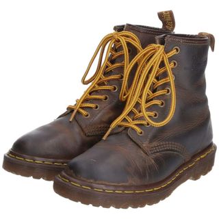 ドクターマーチン(Dr.Martens)の古着 ドクターマーチン Dr.Martens 8ホールブーツ 英国製 UK4 レディース22.5cm /saa008526(ブーツ)