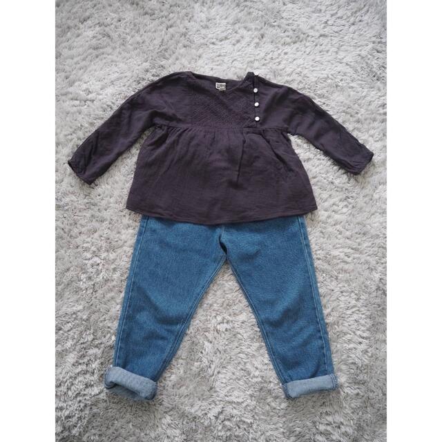 Caramel baby&child (キャラメルベビー&チャイルド)のBONTON ブラウス キッズ/ベビー/マタニティのキッズ服女の子用(90cm~)(ブラウス)の商品写真