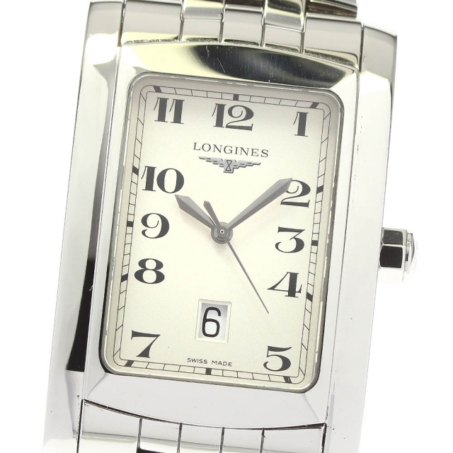 ☆良品【LONGINES】ロンジン ドルチェビータ デイト L5.686.4 クォーツ メンズ_709822