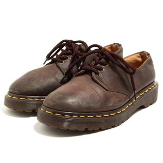 ドクターマーチン(Dr.Martens)の古着 ドクターマーチン Dr.Martens 4ホールシューズ 英国製 UK4 レディース22.5cm /saa008508(ブーツ)