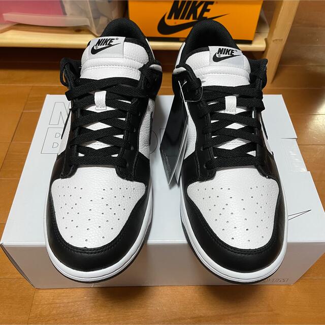 NIKE by you dunk lowパンダ 25.5 ナイキ ダンク ロー