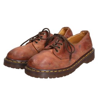 ドクターマーチン(Dr.Martens)の古着 ドクターマーチン Dr.Martens 4ホールシューズ 英国製 UK6 レディース24.5cm /saa008507(ブーツ)