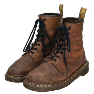 ドクターマーチン(Dr.Martens)の古着 ドクターマーチン Dr.Martens 8ホールブーツ 英国製 UK4 レディース22.5cm /saa008532(ブーツ)