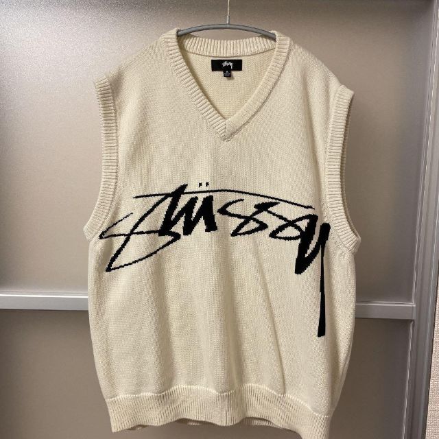 2023お買い得 STUSSY SWEATER VEST ベスト Mの通販 by Jaleesad's shop｜ラクマ