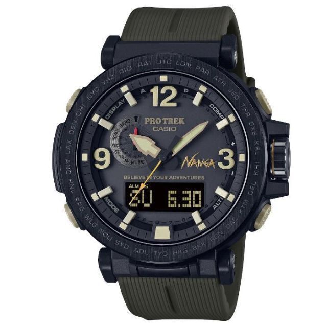 新品 CASIO PRO TREK NANGA コラボレーションモデル 腕時計