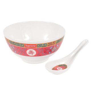 シュプリーム(Supreme)のSupreme シュプリーム スープセット どんぶり レンゲ Longevity Soup Set 16AW ホワイト 白 ブランド【メンズ】【R006】(その他)