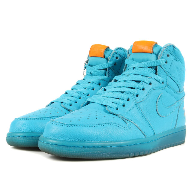 NIKE(ナイキ)のNIKE ナイキ AIR JORDAN 1 RETRO HIGH OG G8RD GATORADE BLUE (AJ5997-455) ゲータレード コレクション エアジョーダン1 レトロ ハイ OG ブルーラグーン US8(26cm) スニーカー 【メンズ】【中古】【美品】【R006】 メンズの靴/シューズ(スニーカー)の商品写真