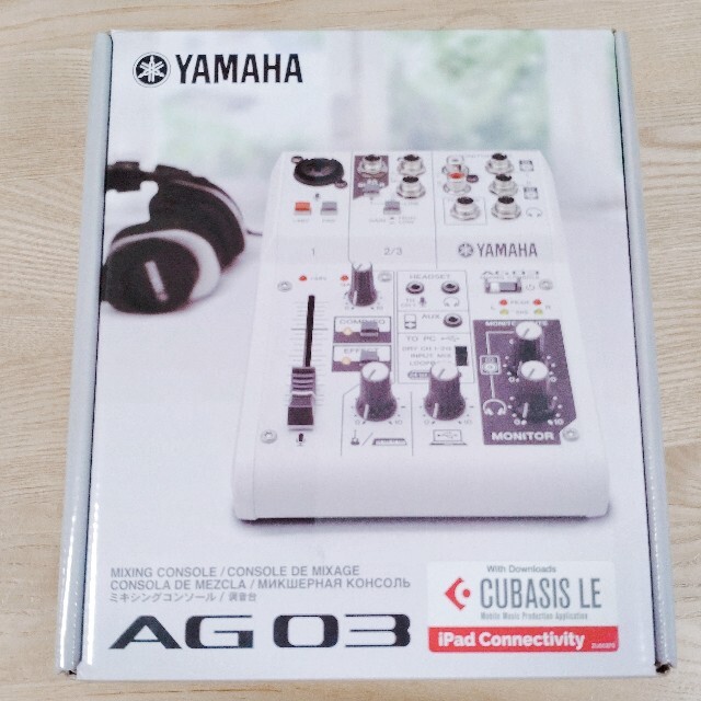 【ほぼ新品】YAMAHA AG03 オーディオインターフェース 2