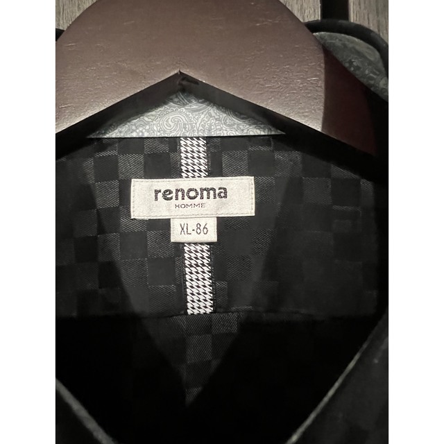 【renoma】黒シャツ