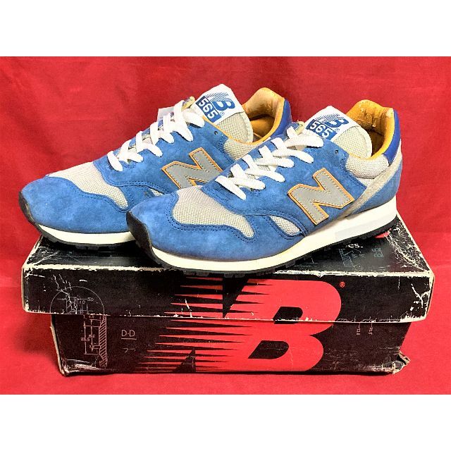 NB★90s!希少レア!ニューバランス CW565 青 黄色 NB ビンテージ ⑤★