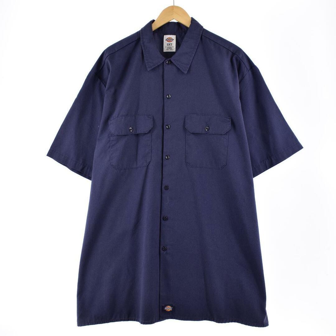 ディッキーズ Dickies 半袖 ワークシャツ メンズXXL /eaa276820