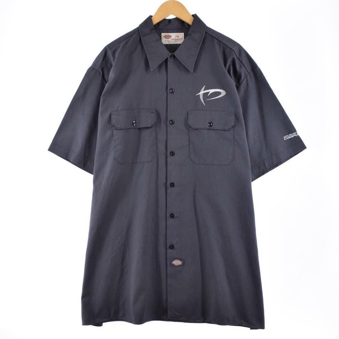 ディッキーズ Dickies 半袖 ワークシャツ メンズXXL /eaa276822