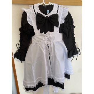 キャサリンコテージ(Catherine Cottage)のキャサリンコテージ メイド服 130 ハロウィン 仮装 美品(ドレス/フォーマル)