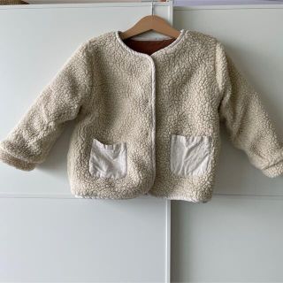 Apolina kidsボアジャケット 3-5y 公式限定