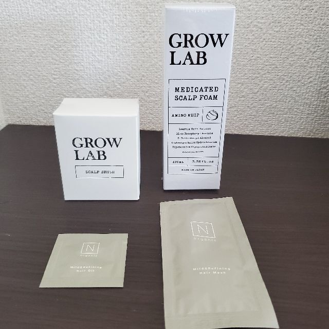 GLOW LAB グロウラボ メディケイテッド　スカルプフォーム　100ml他