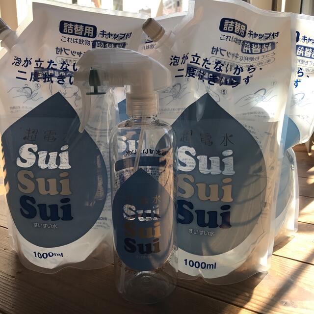 超電水　すいすい水 インテリア/住まい/日用品の日用品/生活雑貨/旅行(洗剤/柔軟剤)の商品写真