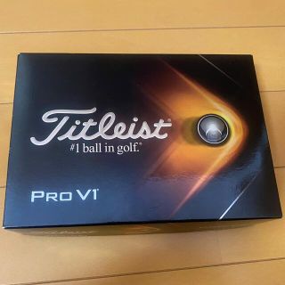 タイトリスト(Titleist)の新品・未使用　Titleist PRO V1 ボール　ゴルフボール　1ダース(ゴルフ)