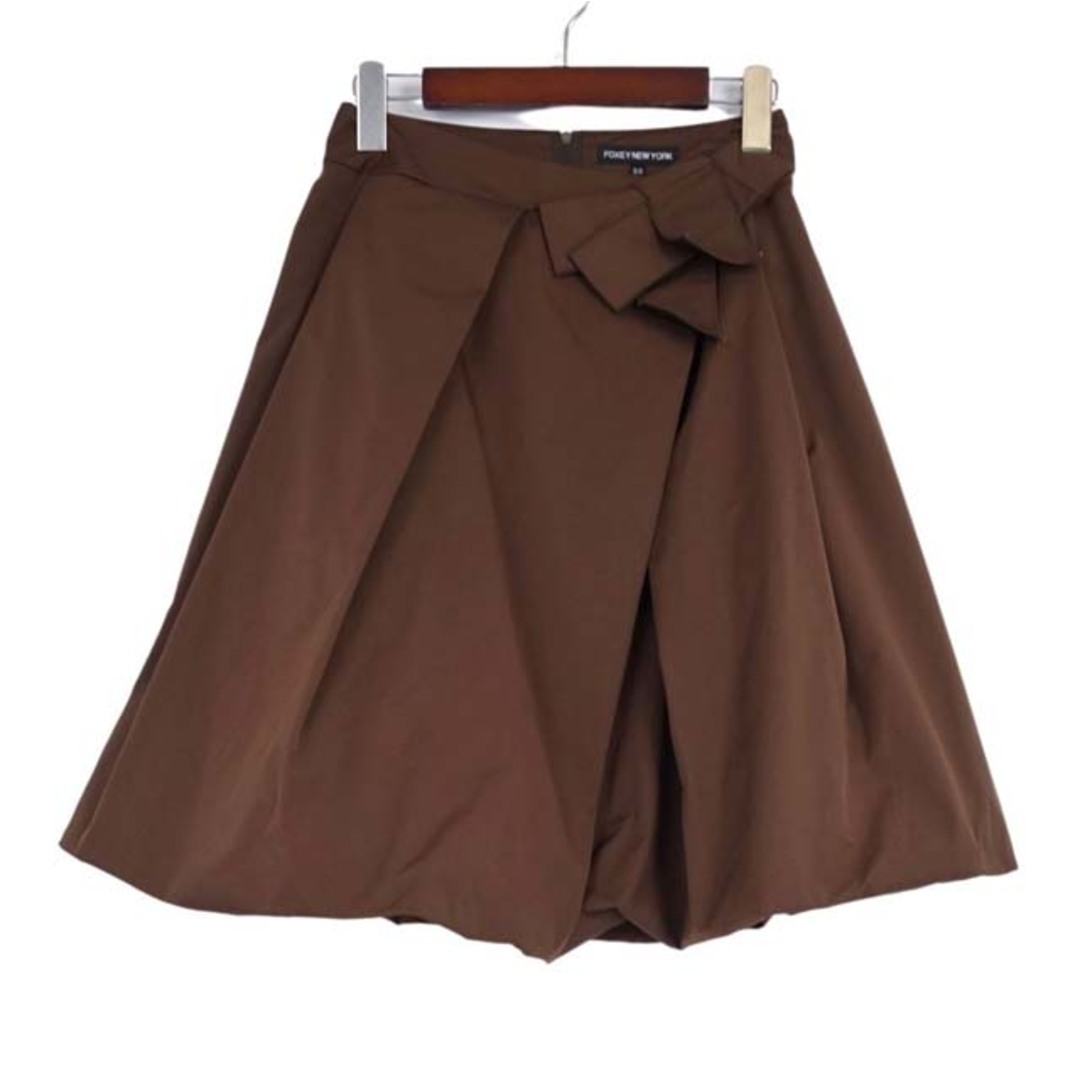 FOXEY(フォクシー)のフォクシー ニューヨーク スカート フレアスカート ショート丈 ボトムス 38 レディースのスカート(ひざ丈スカート)の商品写真