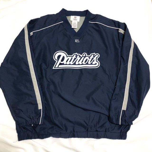 NFL☆ナイロンジャケット 90s 古着ゆるだぼデカロゴ希少カレッジ NFL☆ナイロンジャケット 90s 古着ゆるだぼデカロゴ希少カレッジ