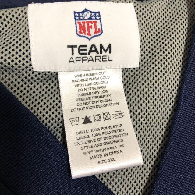 NFL☆ナイロンジャケット 90s 古着ゆるだぼデカロゴ希少カレッジ NFL☆ナイロンジャケット 90s 古着ゆるだぼデカロゴ希少カレッジ
