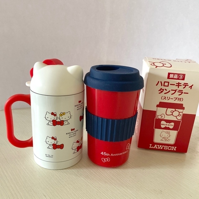 激安通販専門店 Machi Caffee ✖️Hello Kitty カップ用スリーブ 2個