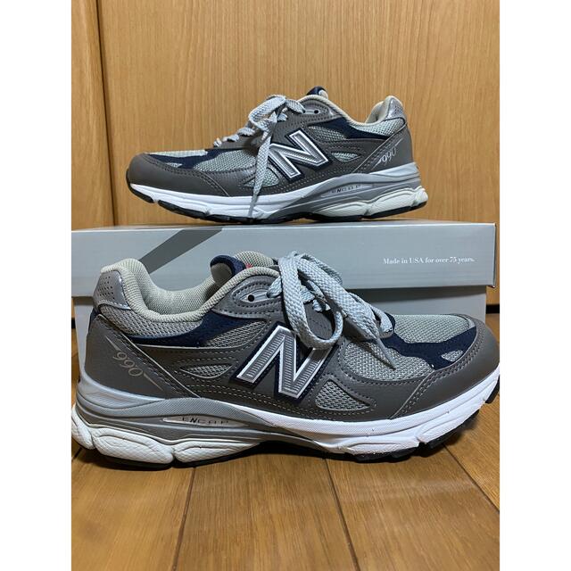 ニューバランス 990V3 "グレー/ネイビー"