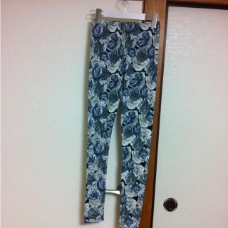 花柄レギンス(レギンス/スパッツ)