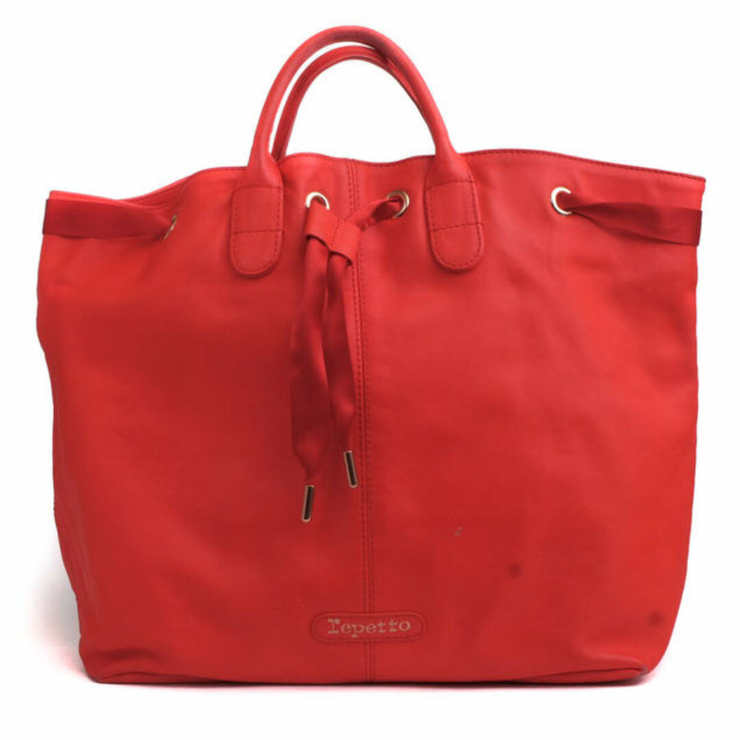 repetto - レペット／Repetto バッグ ハンドバッグ 鞄 トートバッグ レディース 女性 女性用レザー 革 本革 レッド 赤  Tote Arabesque アラベスクアラベスク