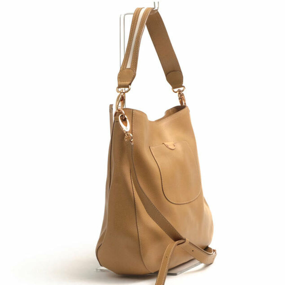 repetto(レペット)のレペット／Repetto バッグ ハンドバッグ 鞄 トートバッグ レディース 女性 女性用レザー 革 本革 ベージュ  2WAY ショルダーバッグ レディースのバッグ(ハンドバッグ)の商品写真