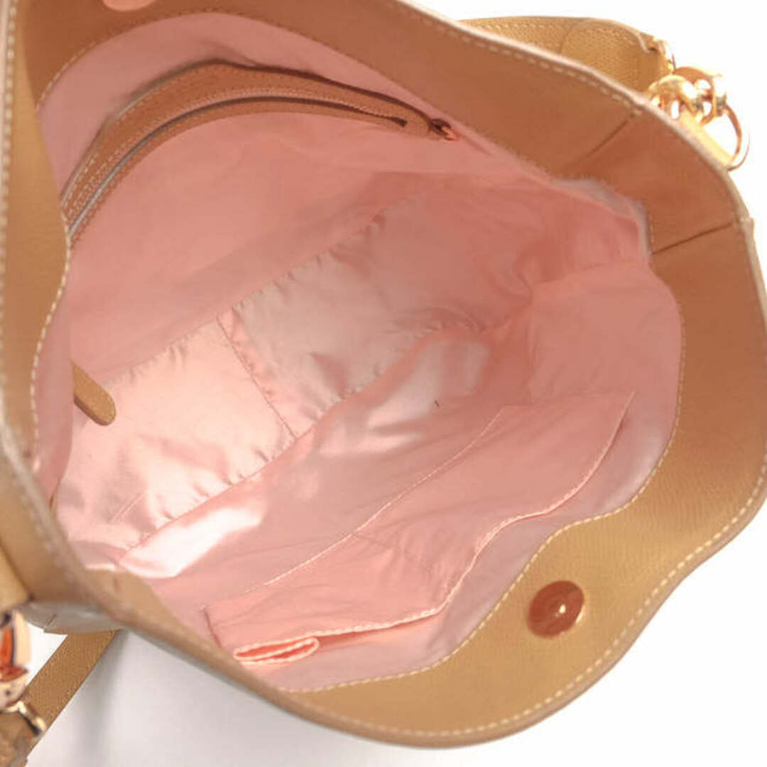 repetto(レペット)のレペット／Repetto バッグ ハンドバッグ 鞄 トートバッグ レディース 女性 女性用レザー 革 本革 ベージュ  2WAY ショルダーバッグ レディースのバッグ(ハンドバッグ)の商品写真