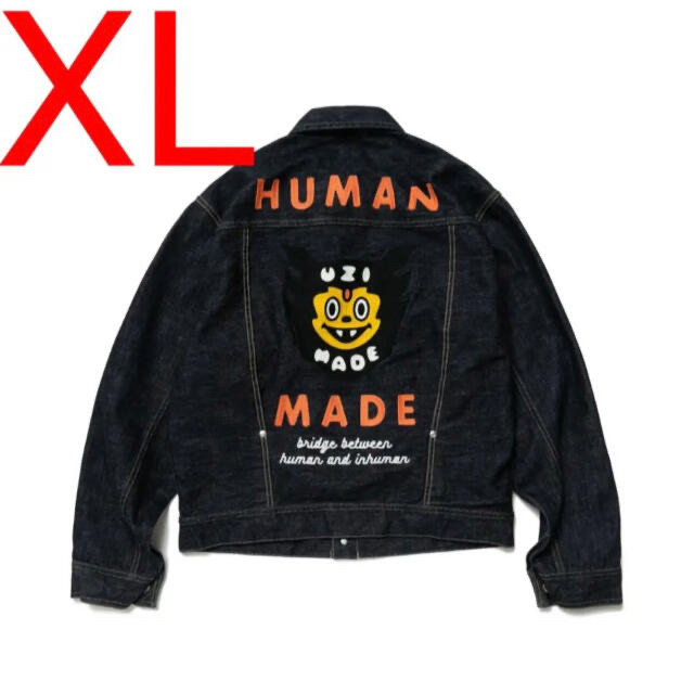 XLサイズ HUMANMADE UZI MADE DENIM JACKETメンズ