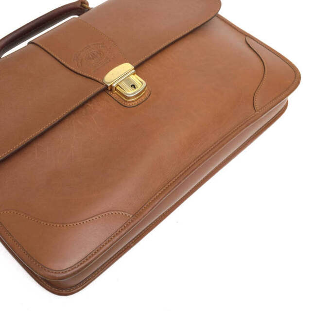 グルカ ビジネスバッグ ブリーフケース 書類カバン 定番色 薄型 肩ベルト