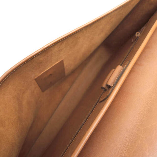 グルカ ビジネスバッグ ブリーフケース 書類カバン 定番色 薄型 肩ベルト