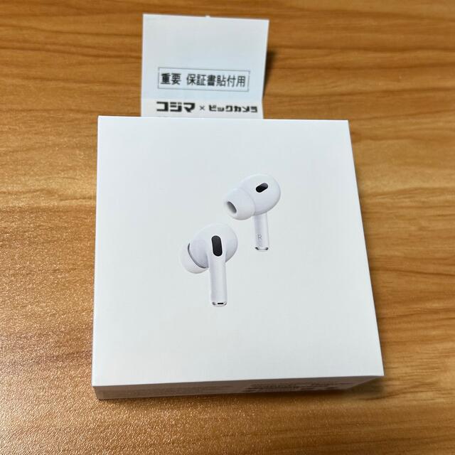 【新品未開封】新型airpods pro【保証書アリ】