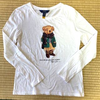 ポロラルフローレン(POLO RALPH LAUREN)の【美品】POLO ポロベア　長袖Tシャツ Lサイズ　150cm(Tシャツ/カットソー)