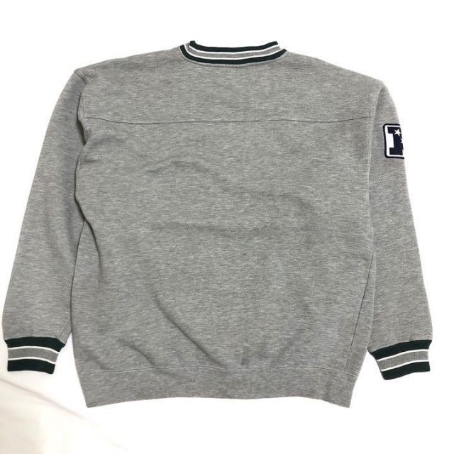 NFL☆スウェット トレーナー 古着 ゆるだぼ90sデカロゴ刺繍ロゴ希少 az8