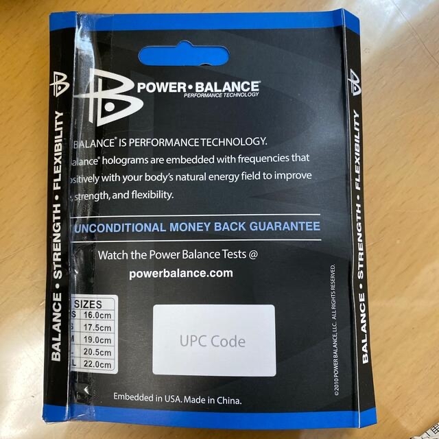 POWER BALANCE スポーツ/アウトドアのスポーツ/アウトドア その他(その他)の商品写真