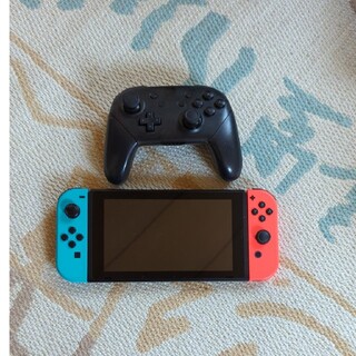 ニンテンドースイッチ(Nintendo Switch)のニンテンドーSwitch プロコンとスマブラ付き(家庭用ゲーム機本体)