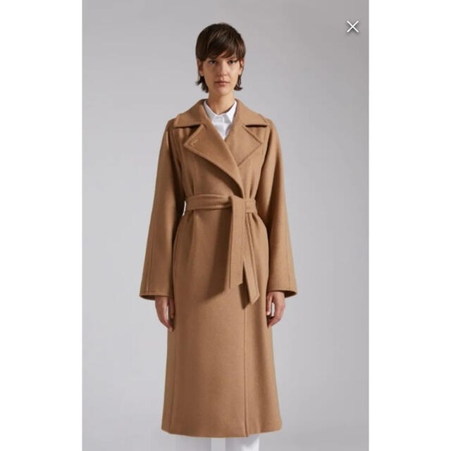 Max Mara(マックスマーラ)の値下げMax Maraマニュエラアイコンコートマックスマーラキャメル レディースのジャケット/アウター(ロングコート)の商品写真