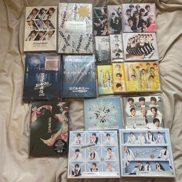 最高級 CD Man Snow - Man Snow DVD まとめ売り Blu-ray アイドル
