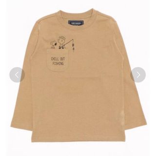 クリフメイヤー(KRIFF MAYER)のKRIFF MAYER SNOOPYコラボ　ロングTシャツ 170 新品(Tシャツ/カットソー)