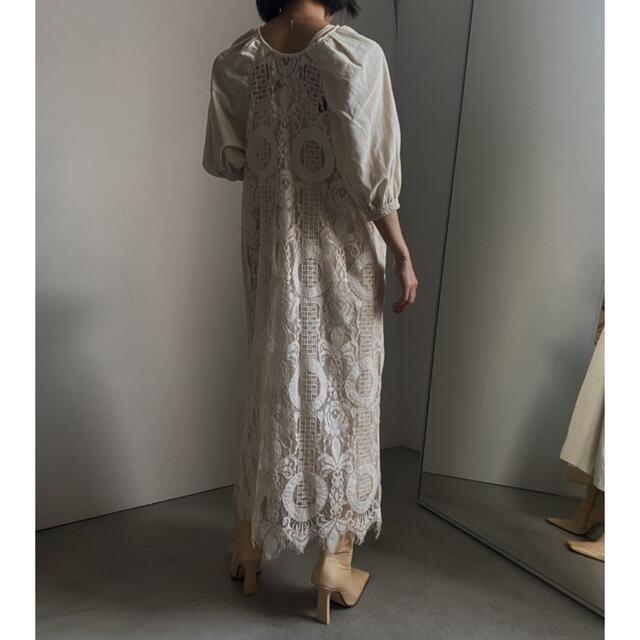 Ameri VINTAGE - MEDI 2WAY CIRCLE PATTERN LACE DRESSの通販 by ...