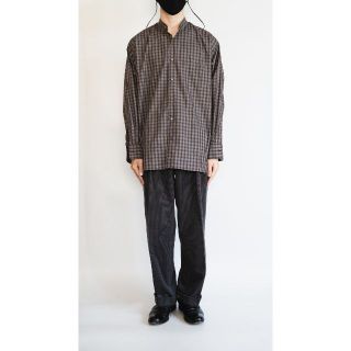 マーカウェア(MARKAWEAR)のMARKAWARE　　COMFORT FIT BAND COLLAR SHIRT(シャツ)