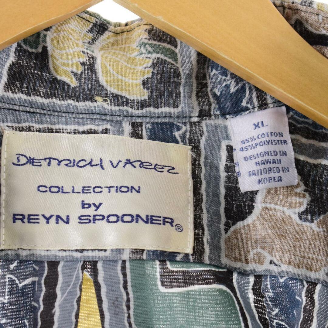 Reyn Spooner(レインスプーナー)の古着 レインスプーナー REYNSPOONER DIETRICH VAREZ COLLECTION ボタンダウン 総柄 ハワイアンアロハシャツ メンズXL /eaa274219 メンズのトップス(シャツ)の商品写真