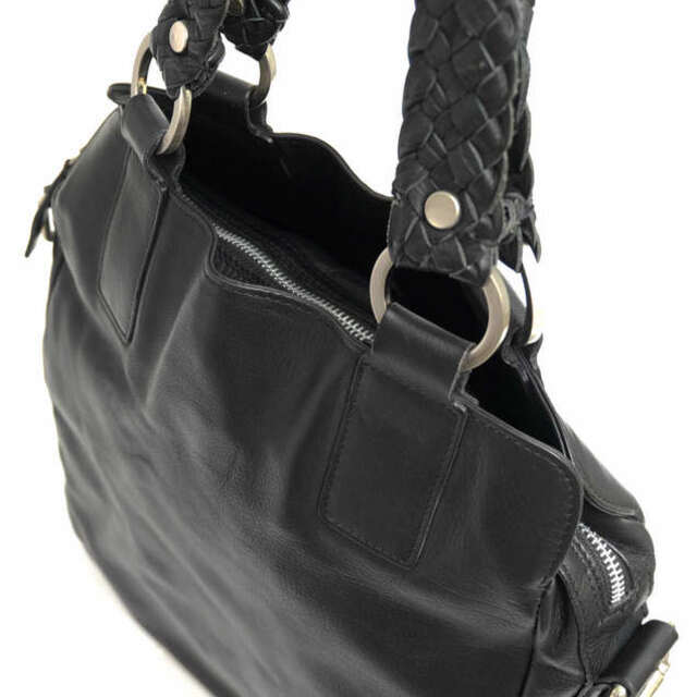 ファロルニ／FALORNI バッグ トートバッグ 鞄 ハンドバッグ レディース 女性 女性用レザー 革 本革 ブラック 黒  ユニセックス 男女兼用