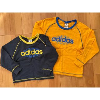 アディダス(adidas)のアディダス adidas 兄弟お揃いトレーナー 110＆130(Tシャツ/カットソー)