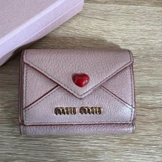 ミュウミュウ(miumiu)のmiumiu ラブレターウォレット(財布)