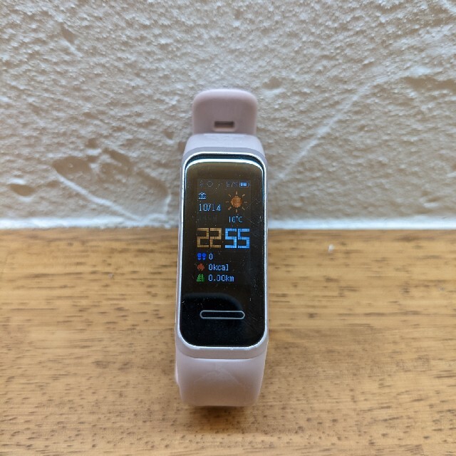 HUAWEI(ファーウェイ)のHUAWEI BAND4 　Black　Pink　2本セット(箱なし発送) メンズの時計(腕時計(デジタル))の商品写真